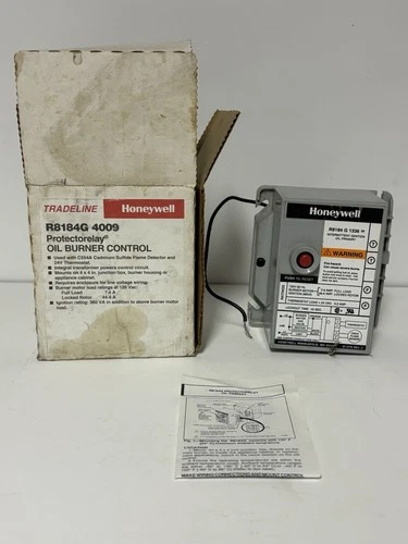 Honeywell R8184G4009 Oil Burner Control with Intermittent Ignition System