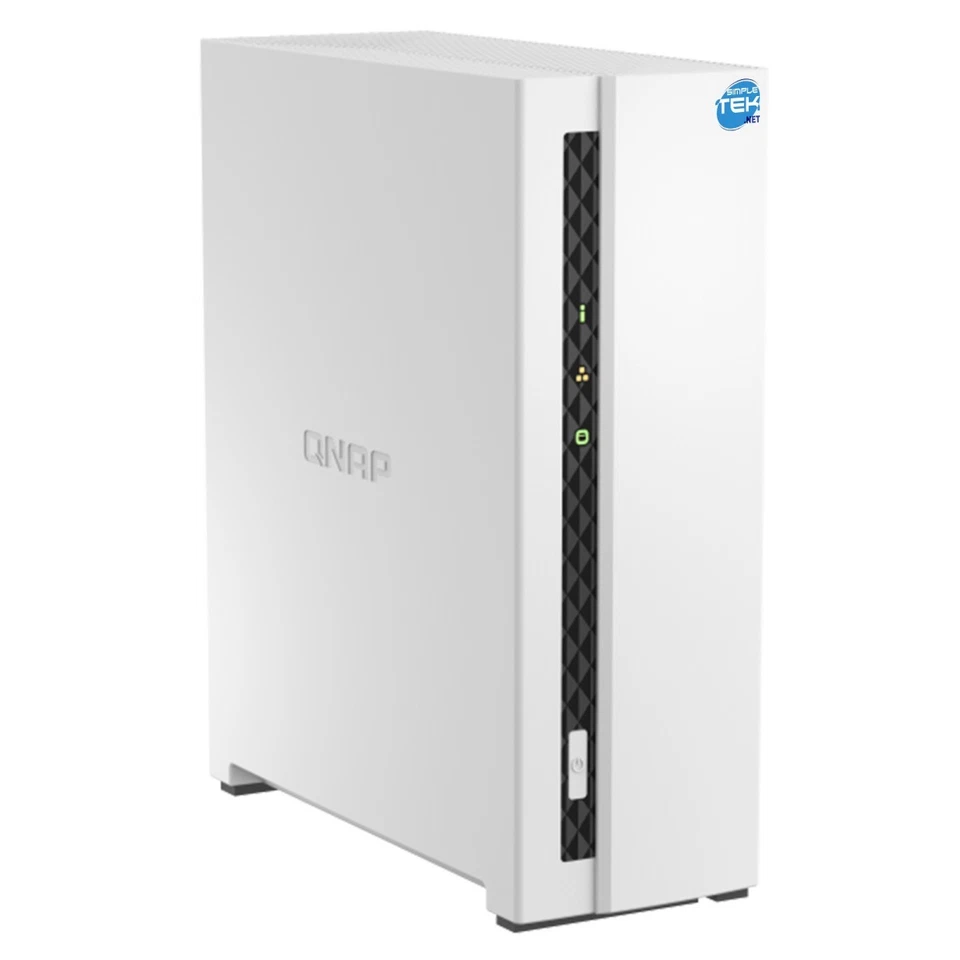 Qnap TS-133 Home NAS 2GB RAM 1-Bay Single Slot 3.5" 6TB HDD LAN Refurbished - Image 4 of 4