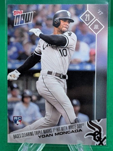 2017 Topps Now 376 Yoán Moncada