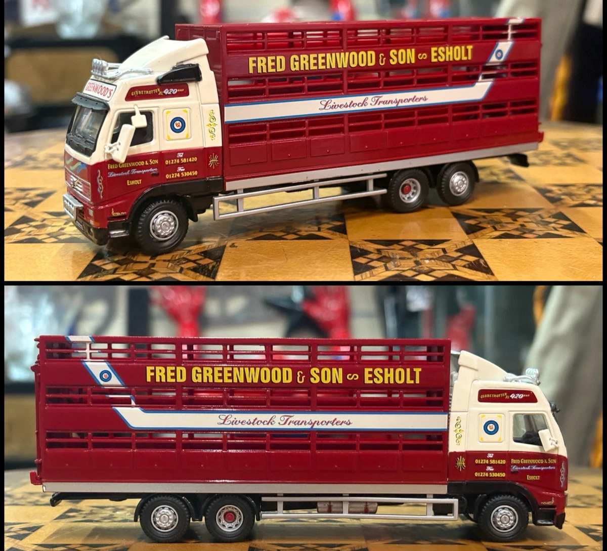 NVOL4008 Oxford Diecast 1:148 N Gauge Volvo FH4 Walking Floor