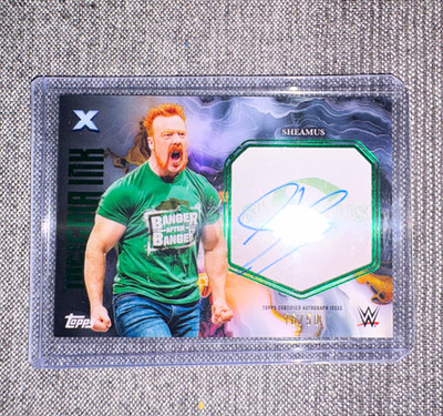 Topps WWE 2025 Topps Exalted Insignia Ink Sheamus Auto /50