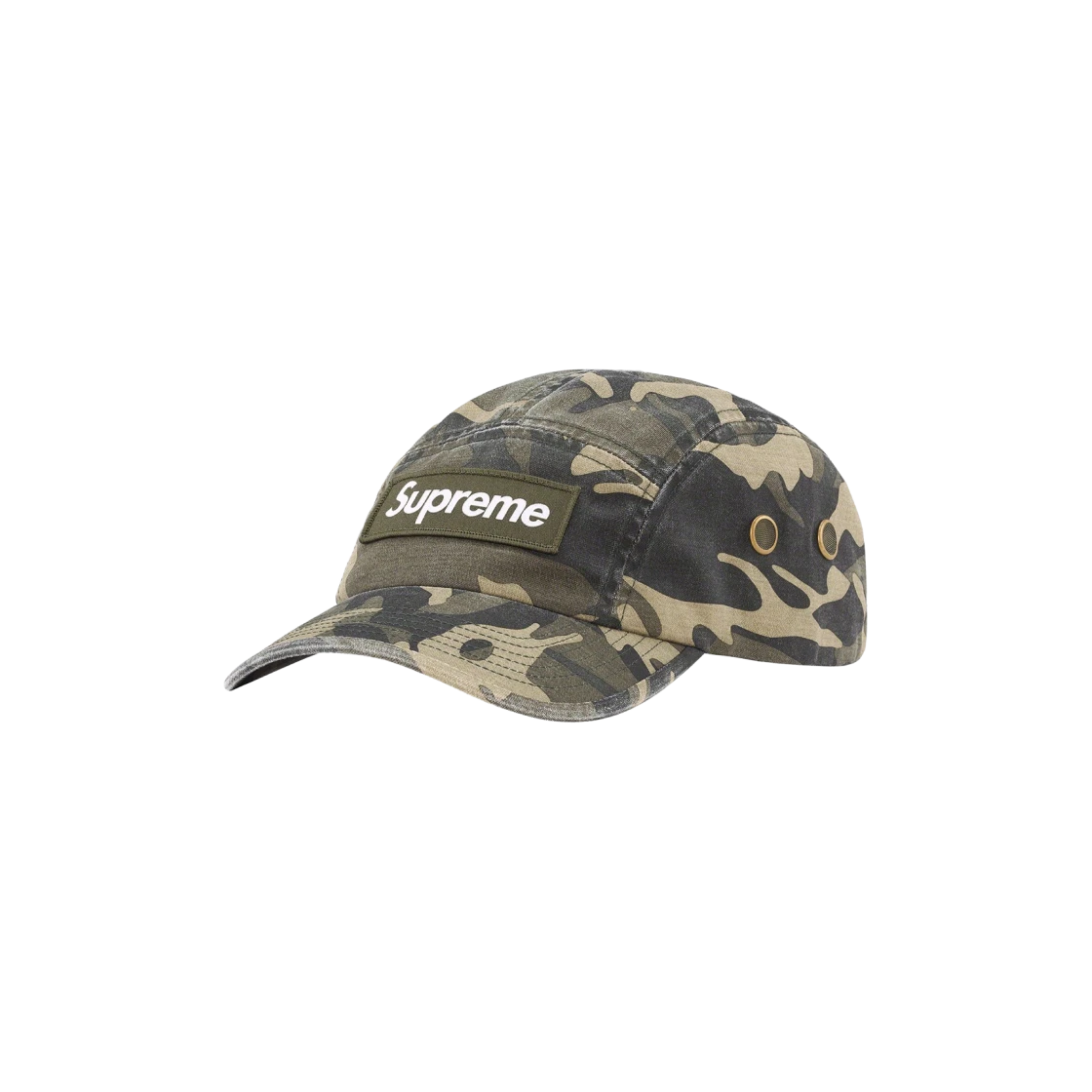 Casquette de camp militaire suprême camouflage olive   23SS