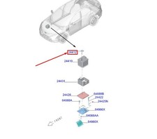 Nissan Ariya Fe0 Battery Blamp 244G07LT0A Nouveau authentique