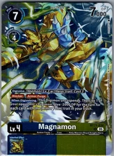 Magnamon - BT21-036 R - World Convergence - Holo - Digimon - NM
