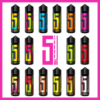 5EL Longfill Aroma 10 ml - Aromakonzentrat  für 120 ml Liquid - alle Sorten