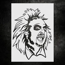 Stencil Halloween Pumpkin Face - Mylar, Festive Decor - StencilAir