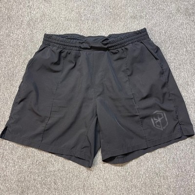 Born Primitive Men's Training Shorts Black CrossFit Workout Gym Run WOD Medium