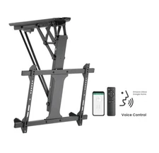 Brateck PLB-M0546AI SMART FLIP DOWN TV CEILING MOUNT POWERED BY TUYA Support ...