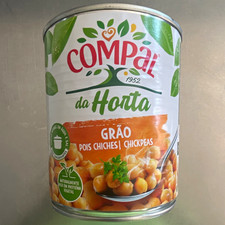 Compal da Horta Chickpeas Beans & Pulses 845g Tin, 1 Pack Exp Mar 2027