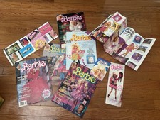 Vintage BARBIE The Magazine 5 Pamphlets 4 1990-1991