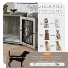 Stylish Indoor Dog Crate Furniture for Large Dogs Up to 30kg