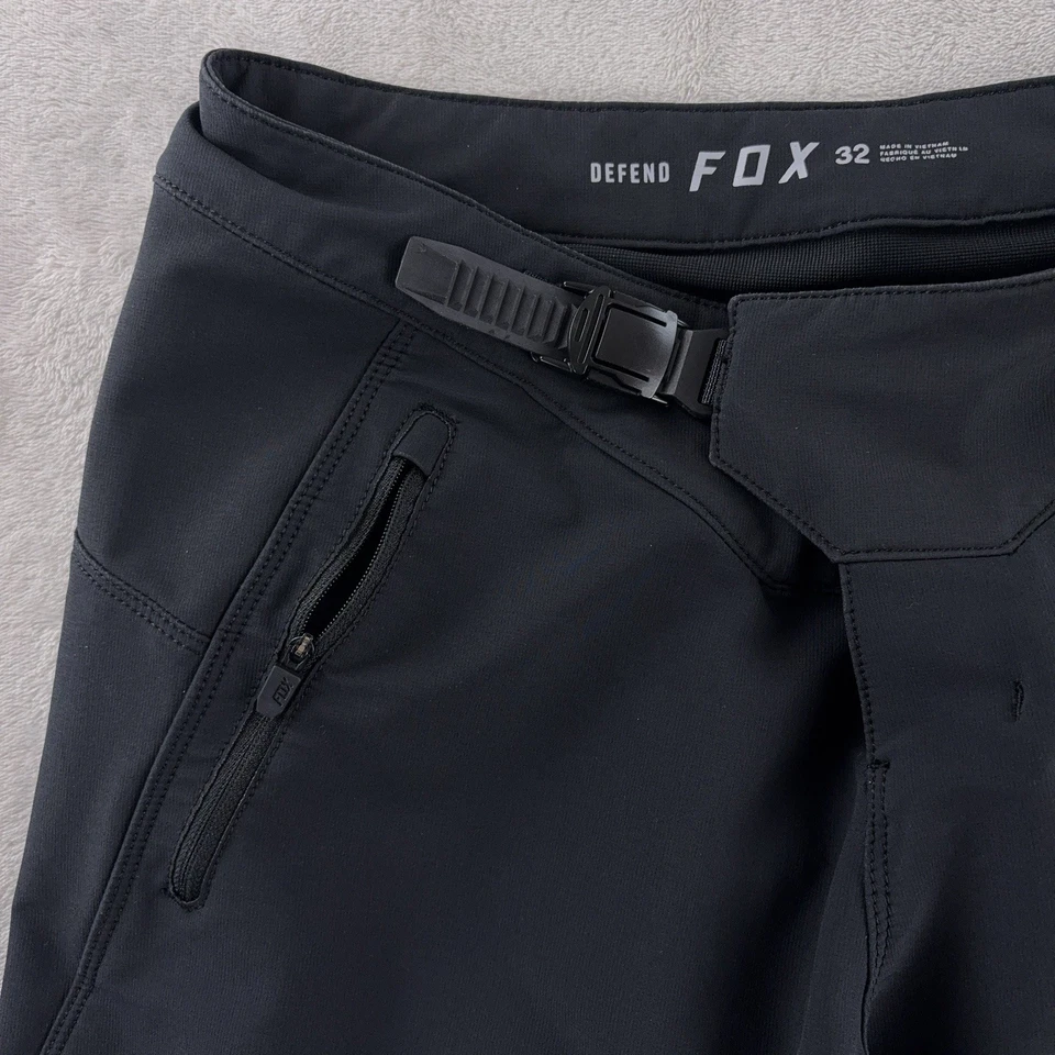 Шорты мужские Fox Defend размер 32 черные для горного велосипеда функциональные - Изображение 3 из 4