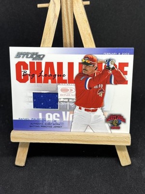 RAFAEL PALMEIRO 2003 DONRUSS STUDIO RELIC BASEBALL KARTE #BLC-48 - TEXAS RANGERS