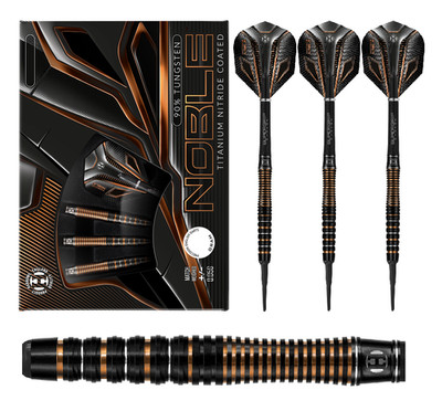 Harrows Darts - Noble 90% Tungsten 18g 20g 21g (Soft Dart) NEU