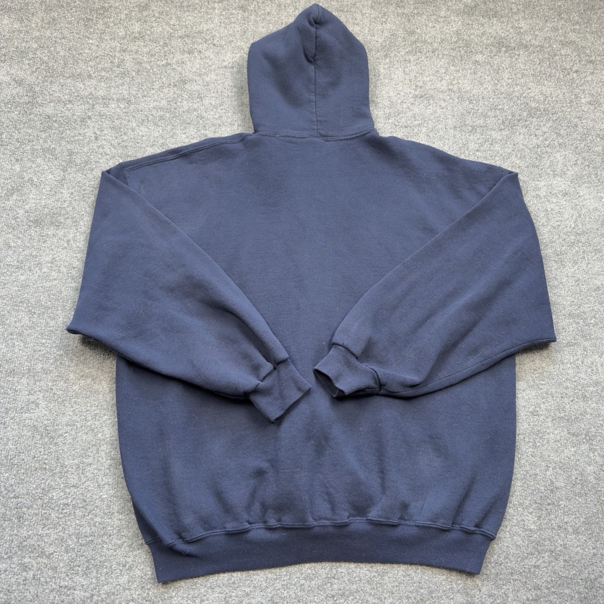 Vintage Russell Athletic Hoodie Mens XL Blue Full Zip Up
