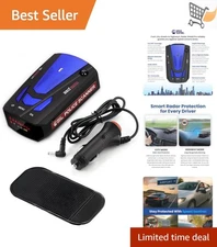 Radar Detector Car 360° Voice Alerts Highway City Modes False Filter VG-2