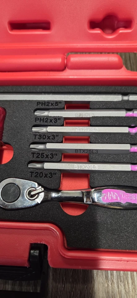 MAC TOOLS 1/4 Ratcheting Bit Set SBDR32K - Image 4 of 4