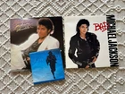 Michael Jackson Thriller LP/Vinyl 1982 Bad Smooth Criminal Record Lot Set 45