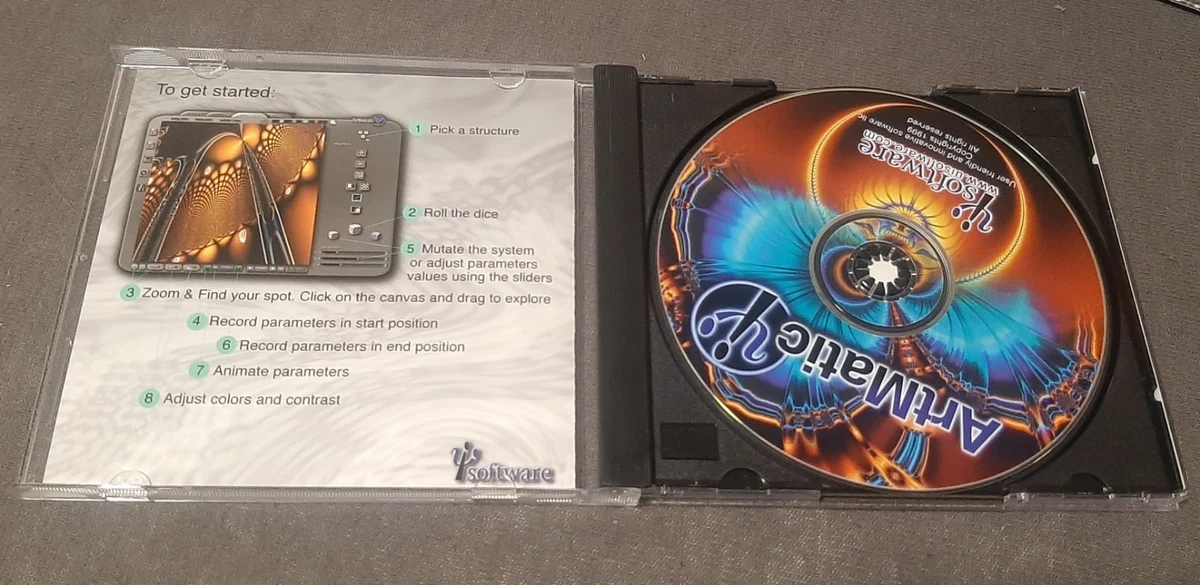 ArtMatic - The Art Synthesizer - Retro - CD - Mac - Software U&I