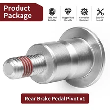 00-04 for Honda CR125R CR250R CRF450R Rear Brake Pedal Pivot Bolt 46513-KZ4-J20