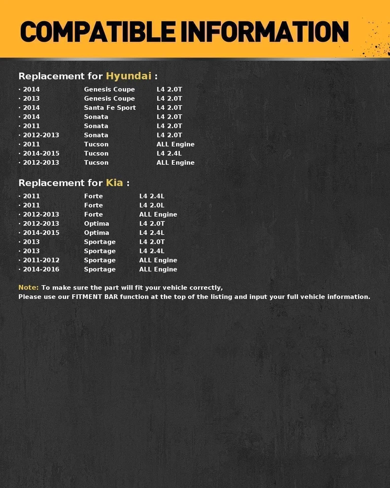 Starter Fits 2014 2015 Kia Optima 2014 2015 2016 Kia Sportage 1.2KW 12V 6974N - Изображение 2 из 4