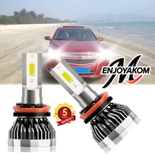 For Chevrolet Malibu 2004-2021 Bright White LED Headlight Kit Bulb Low Beam 2x