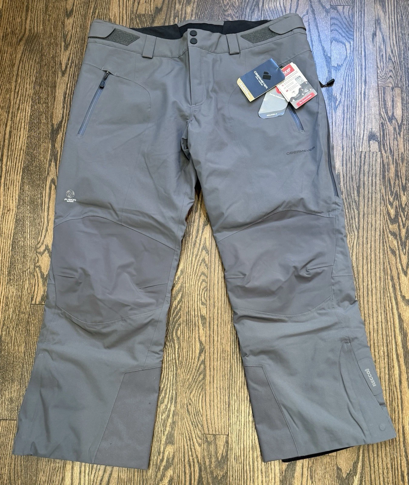 NWTs Obermeyer Men’s Process Insulated Ski Pants. Coal. Size XXL