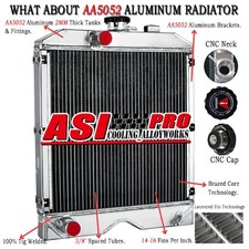 Asi Radiator Fit Ford New Holland Tractor 1320 1520 1620 T1510 T1 Sba310100620.