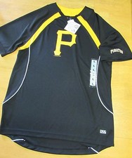 NWT MLB Genuine Merchandise PITTSBURGH PIRATES Baseball TX3 Cool SHIRT Adult LG