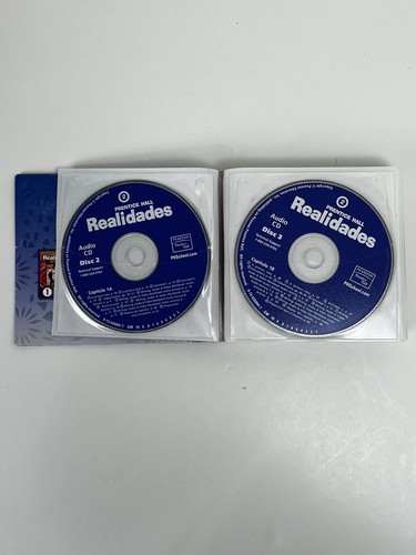 Prentice Hall Realidades Audio Program Number 2 - 22 CDs - Pearson - Spanish - Picture 9 of 22