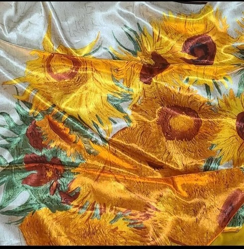 VINCENT VAN GOGH-Silk scarf - Picture 2 of 3