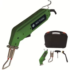 220V Electric Hot Heating Knife Cutter Fabric Rope Foam Sponge Cutting Tool