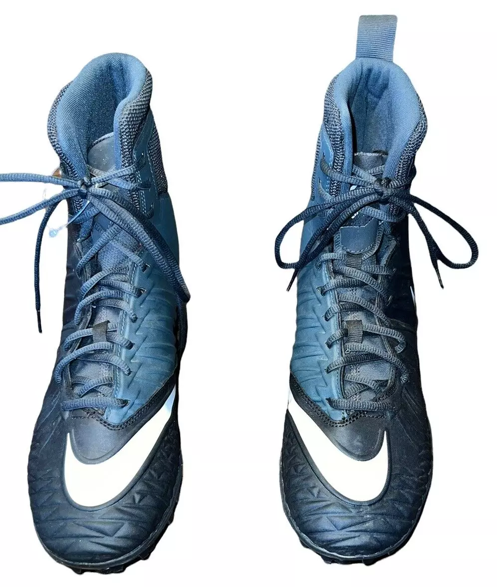 Nike Force Savage High Ankle football cleats 880140 010 Size 10.5