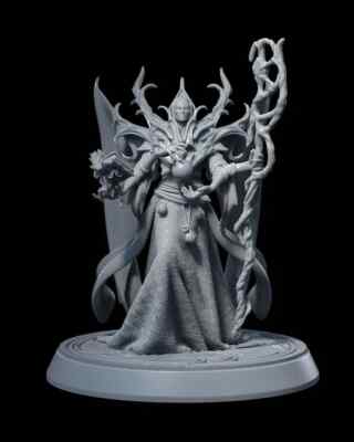 Alastor Bermoth Human Mage Sorcerer Boss D&D Tabletop Fantasy 3Dprint