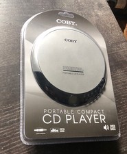 Coby Portable CD190 Compact CD Player Silver