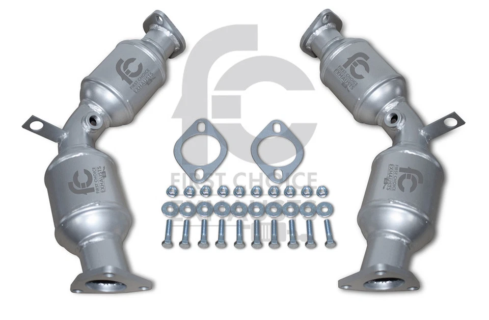 Catalytic Converter Fits 2003 2004 2005 2006 2007 Infiniti FX35 3.5L 2pc Set — 第 2/4 张图片