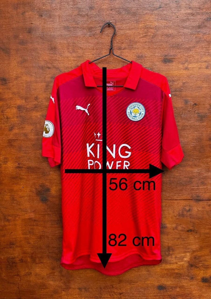 LEICESTER CITY 2016/2017 AWAY FOOTBALL SHIRT PUMA SIZE L ADULT | eBay
