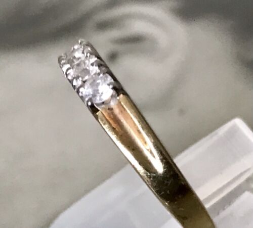 Vintage Damen Memory Ring farblose Steine Silber Gr.60 19,1 vergoldet - Bild 4 von 24