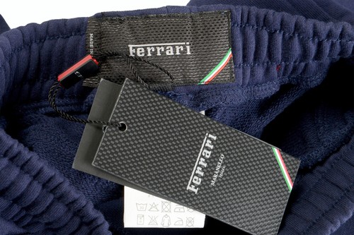 Scuderia Ferrari Kid "Scudetto Fleece" Blue Pants - Picture 5 of 5