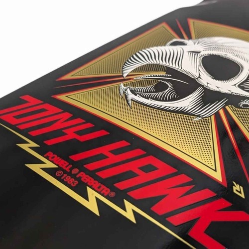 POWELL PERALTA Tony Hawk Gold Foil Skateboard Deck. BONES BRIGADE Series 16 - Picture 3 of 3