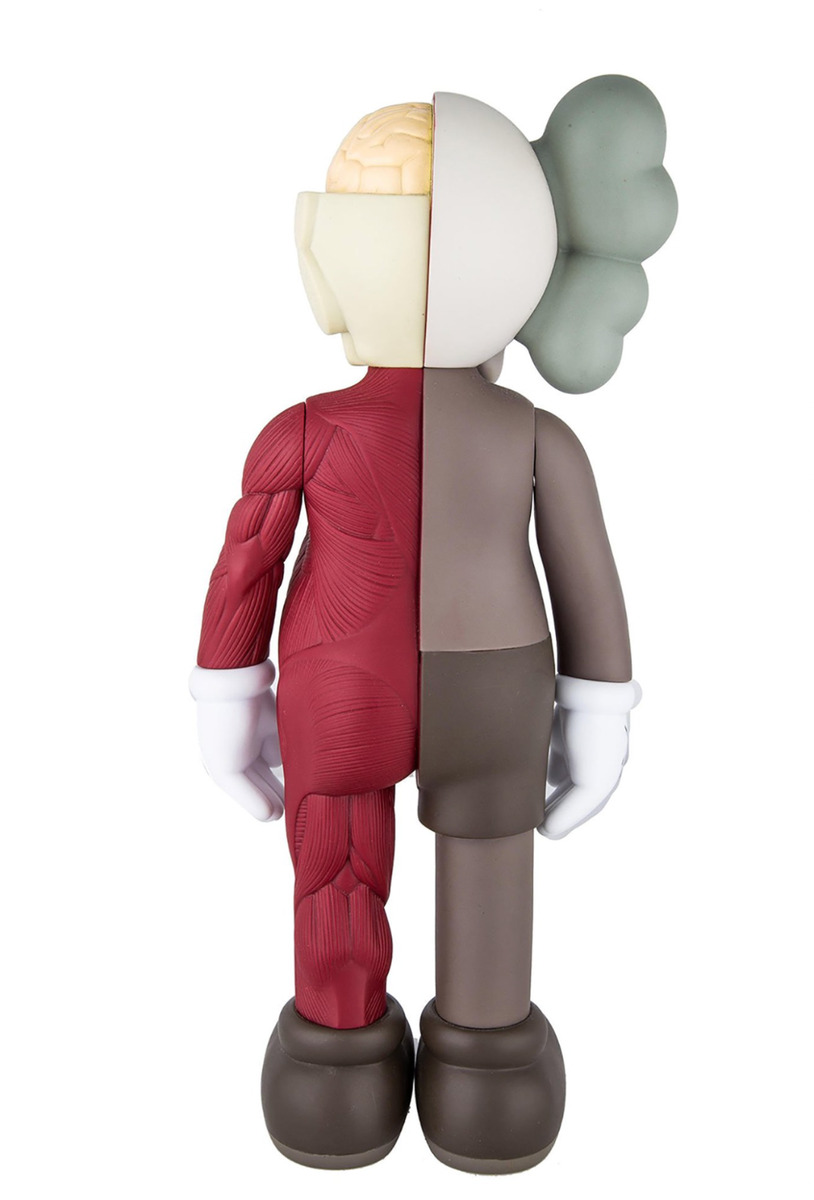 KAWS Companion Open Edition Gray 2016 Medicom FLAYED red ...