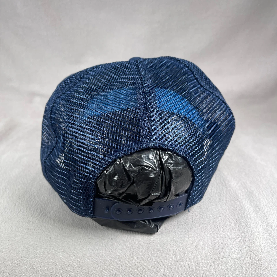 Chiloquin Agency Lake RFPD Hat Men Blue Vintage Snapback Patch Fire Department - Image 3 of 4