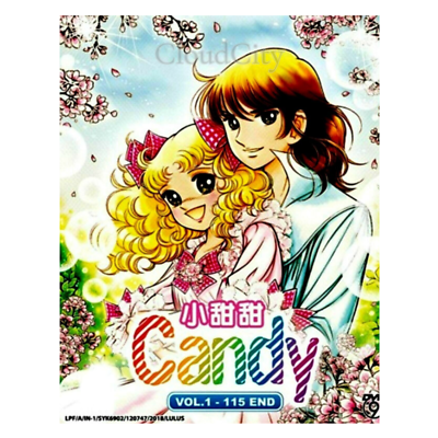Anime DVD Candy Candy Vol.1-115 End English Subtitle Anime