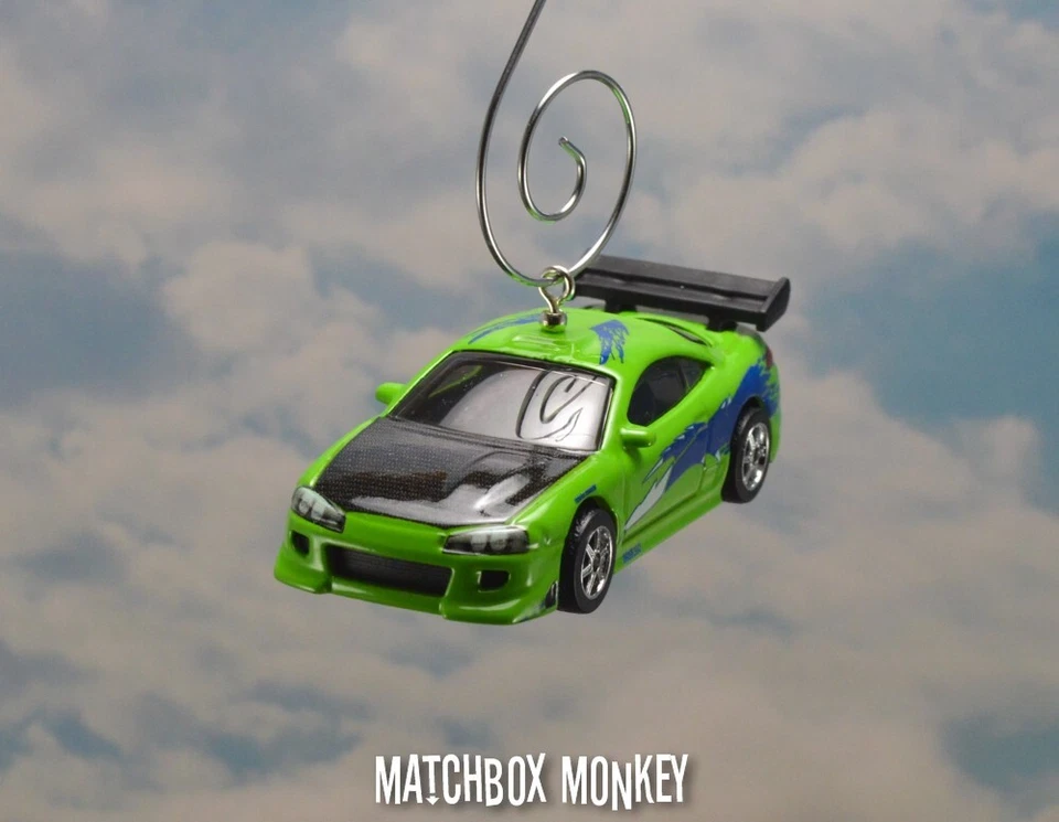 Mitsubishi Eclipse 1995 adorno de Navidad personalizado Adorno original rápido y furioso Foto 3 de 4