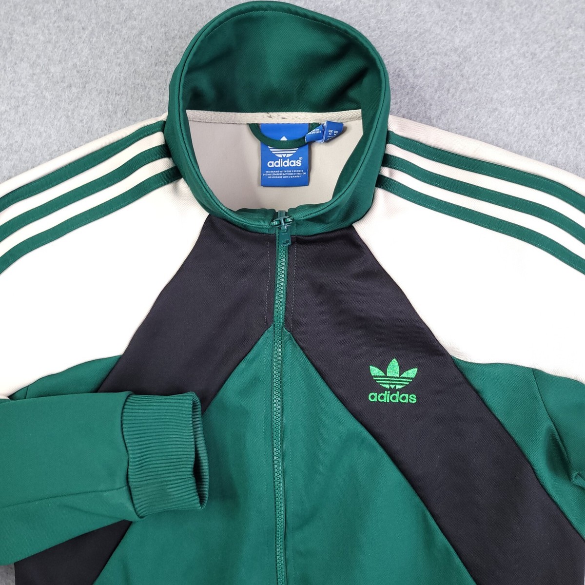 big trefoil abstract polyester track top