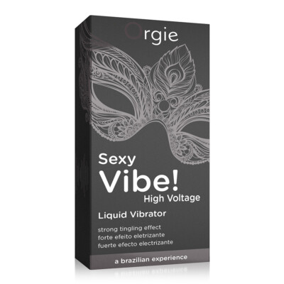 Orgie High Voltage gel Liquid Strong Tingling sensation Him & Her 15ml / 0.5oz