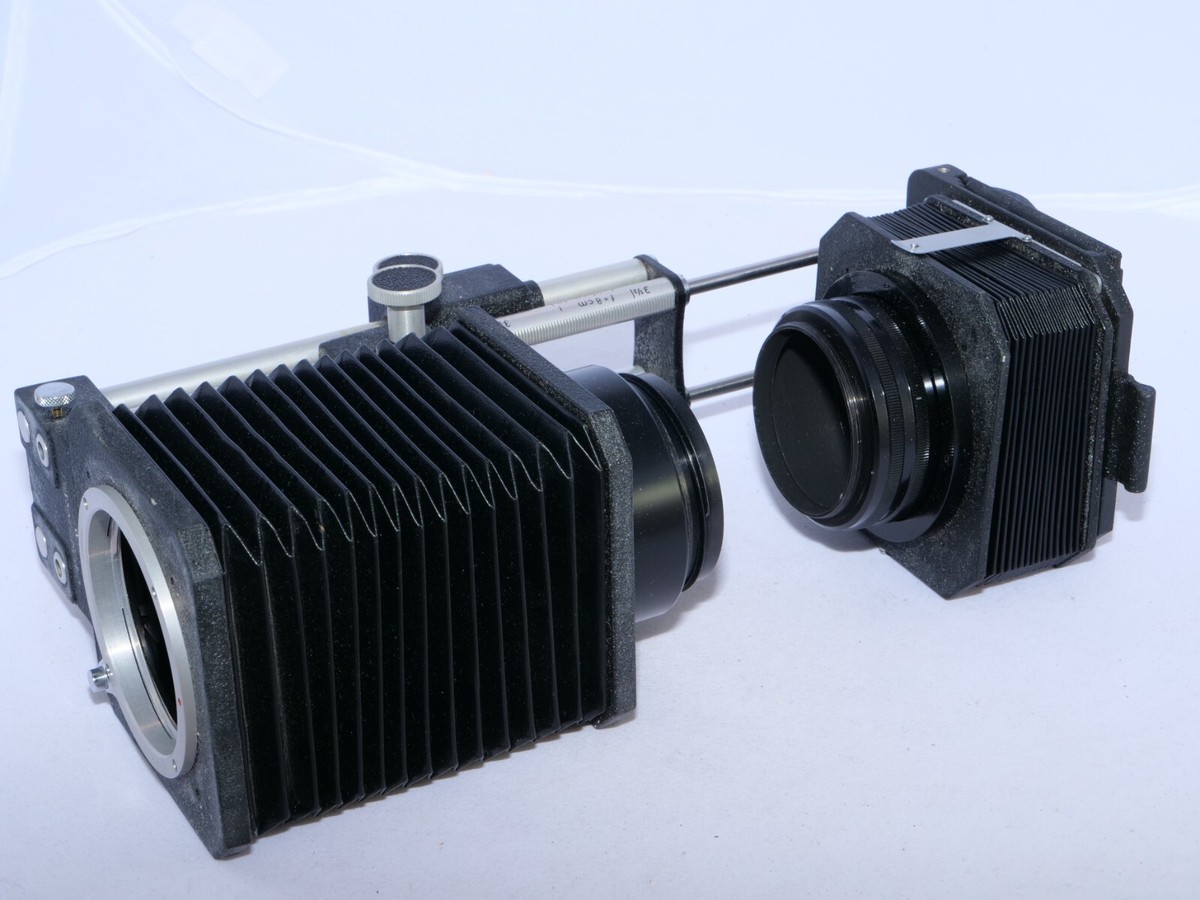 Early Hasselblad 1000F / 1600F Extension Bellows & Slide