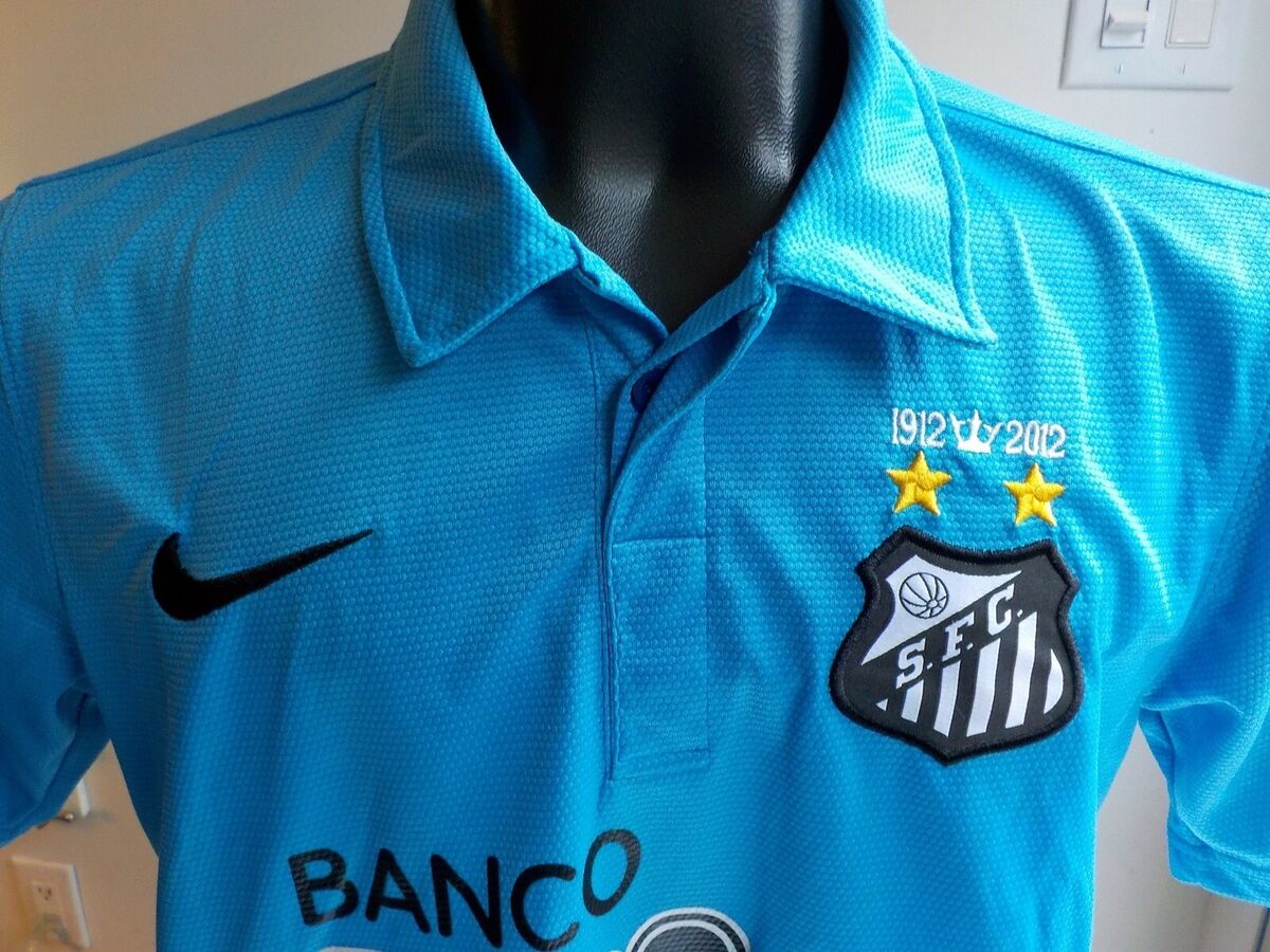 NIKE Dri-Fit Small BANCO BMG / S.F.C. Authentic Vented Soccer Shirt ROSALES | eBay