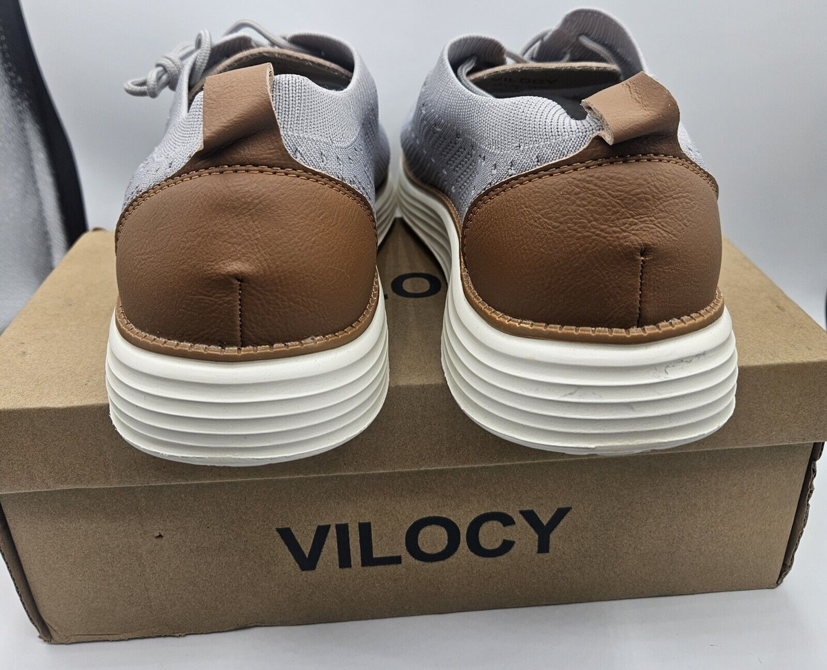 knee length dresses for ladies VILOCY Men's Dress Sneakers Oxfords Casual Business Shoes Lace Up Ligh –  Mega Mart Center main image 1