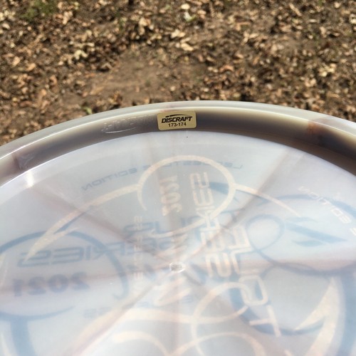 NEW Discraft 2021 Ledgestone Edition Z Swirl Heat, 175g, Grey Double Stamp - NEW - Picture 11 of 22
